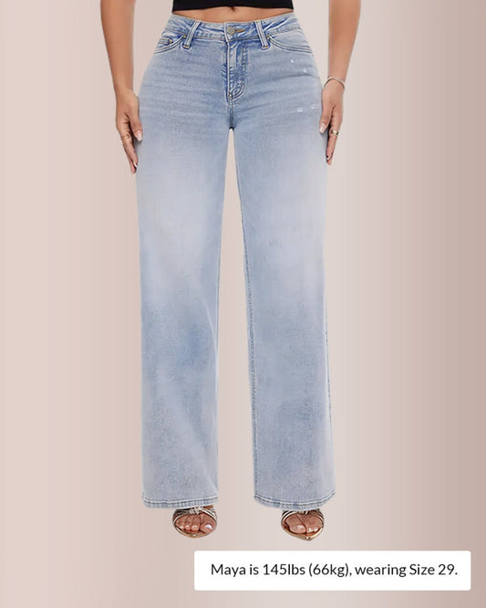 Mid-low Rise Baggy Jeans VIP